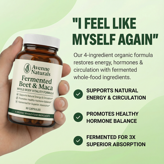 Fermented Beet & Maca Capsules