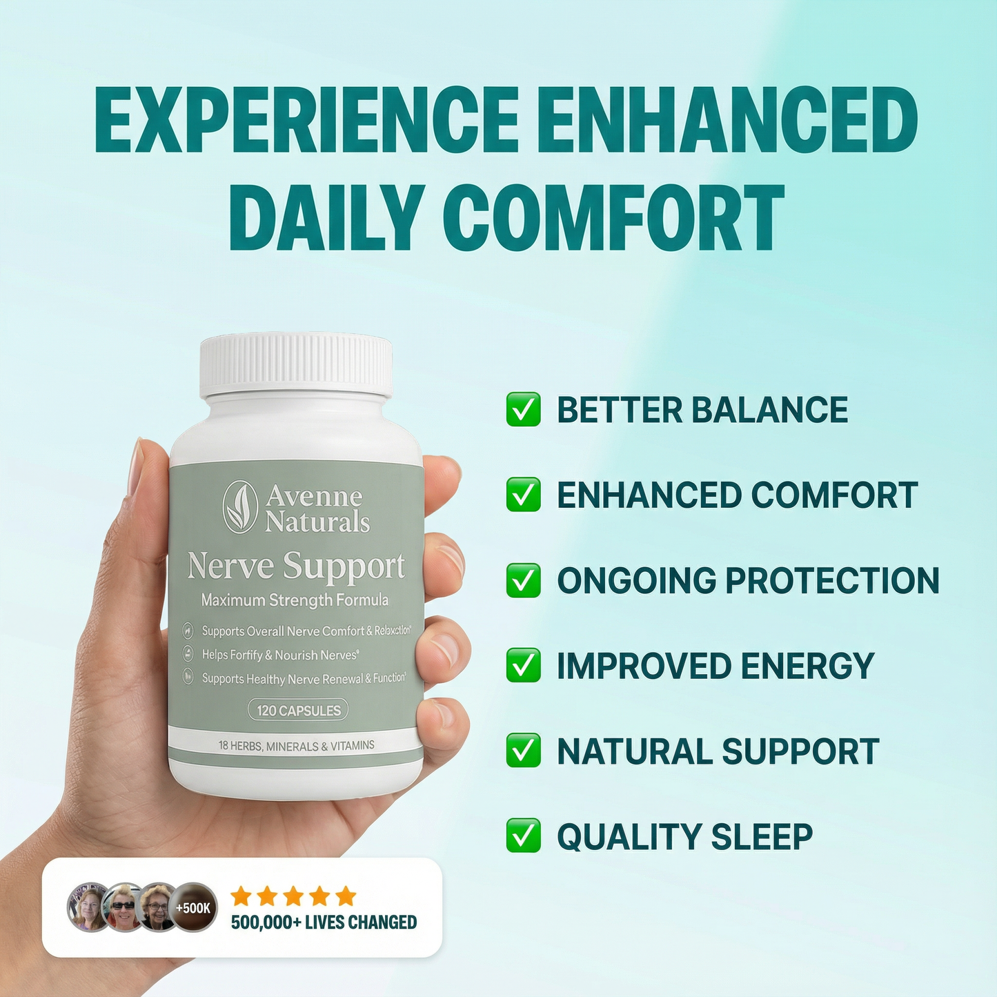 Avenne Naturals Nerve Support